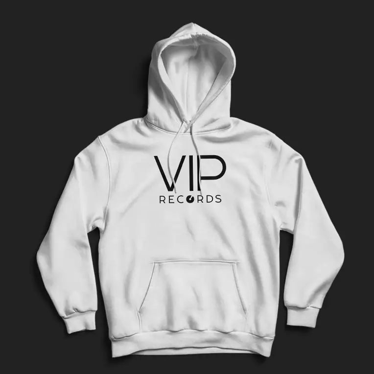 Vip Rporate Merch VIP Records Hoodie - White